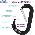 Stroller Hooks for Diaper Bags - 2 Pack