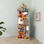 Zoo-Themed Stuffed Animal Storage Organizer for Kids