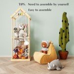 Zoo-Themed Stuffed Animal Storage Organizer for Kids