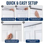 2-Pack Safety Bi-Fold Door Locks for Kids & Pets