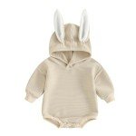 Baby Bunny Ears Easter Outfit for Newborns