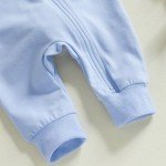 Baby Bunny Ears Hoodie Romper for Infants