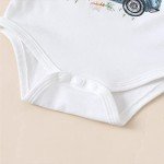 Baby Boys Girls 1st Easter Bunny Bodysuit 3-6 Months