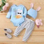 Adorable 3-Piece Easter Outfit for Babies