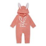 My 1st Easter 3D Bunny Ear Hooded Romper