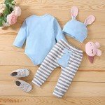 Adorable 3-Piece Easter Outfit for Babies