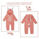 My 1st Easter 3D Bunny Ear Hooded Romper