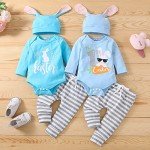 Adorable 3-Piece Easter Outfit for Babies