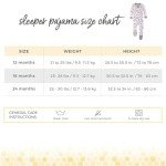 Burt's Bees Baby Girls Pajamas, Organic Cotton, Autumn Blooms