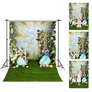 Colorful Easter Backdrop for Baby Photo Shoots