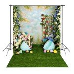 Colorful Easter Backdrop for Baby Photo Shoots