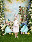 Colorful Easter Backdrop for Baby Photo Shoots
