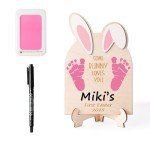 DIY Baby Easter Handprint Art Sign & Keepsake