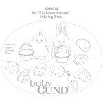 GUND My First Easter Basket Plush Toy Set