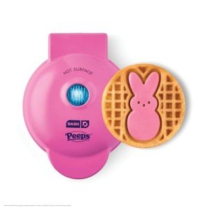 Bunny Mini Waffle Maker - Easy Non-Stick Pink