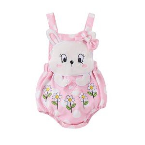 My First Easter Bunny Baby Girl Outfit