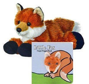 Aurora Mini Flopsi Foxxie Fox Plush Toy & Book