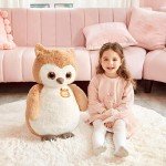 Giant Owl Plush Toy – 23" Soft & Cuddly