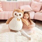 Giant Owl Plush Toy – 23" Soft & Cuddly