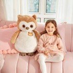 Giant Owl Plush Toy – 23" Soft & Cuddly