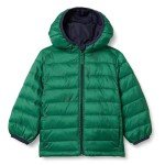 Boys' Lightweight Packable Water-Resistant Puffer Jacket