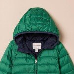 Boys' Lightweight Packable Water-Resistant Puffer Jacket