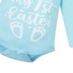 Baby Boy First Easter Outfit Set with Bowtie