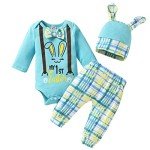 Adorable Baby Boy Easter Outfit Set - 3 Pieces