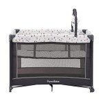 Pamo Babe Portable Playard with Soft Toy Bar