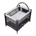 Pamo Babe Portable Playard with Soft Toy Bar