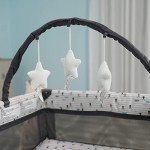 Pamo Babe Portable Playard with Soft Toy Bar