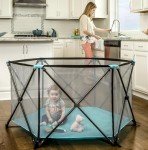 Regalo My Portable Play Yard, 6-Panel Aqua