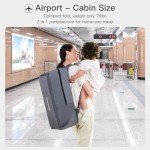 Gromast 2-in-1 Portable Toddler Travel Crib