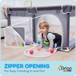 Orian Baby Playpen with Colorful Balls and Rings
