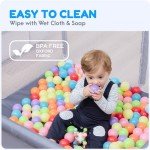 Orian Baby Playpen with Colorful Balls and Rings
