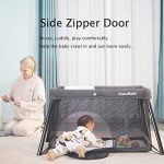 Pamo Babe Lightweight Travel Mini Crib Playard