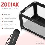 Dream On Me Zodiak Black Portable Playard