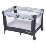 Baby Trend Nursery Den Playard with Rocking Cradle
