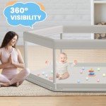 Large Hexagonal Baby Playpen for Indoor & Outdoor