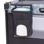 Baby Trend Nursery Den Playard with Rocking Cradle