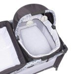 Baby Trend Nursery Den Playard with Rocking Cradle