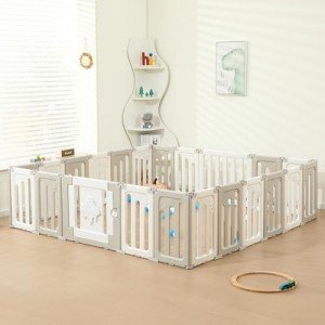 Extra Large Foldable Baby Playpen - 22 Panels