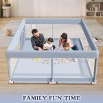 Large Baby Playpen for Indoor & Outdoor Fun