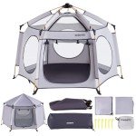 Asweets 4-in-1 Portable Baby Playpen and Tent