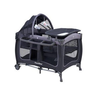 Pamo Babe Portable Baby Playard with Canopy