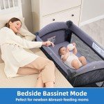 Pamo Babe Portable Baby Playard with Canopy