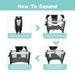 Pamo Babe Portable Baby Playpen with Storage Bag