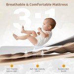 Portable Baby Playard with Changing Table & Organizer