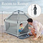 Light Grey Pop 'N Go Baby Playpen & Tent