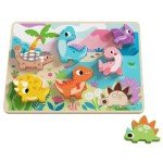 Dinosaur Chunky Puzzle for Toddlers and Preschoolers